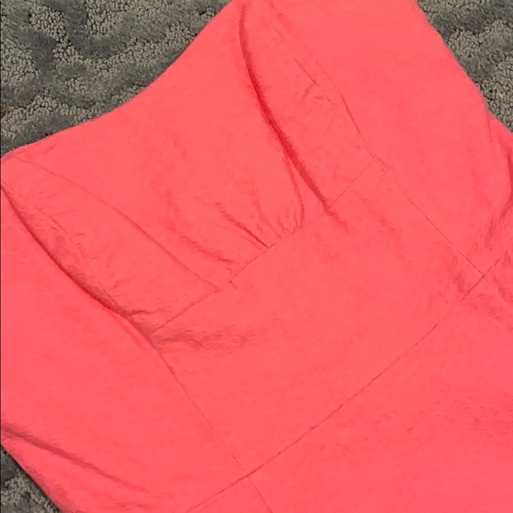 Lilly Pulitzer Strapless Pink Dress with Pockets - Picture 2 of 8